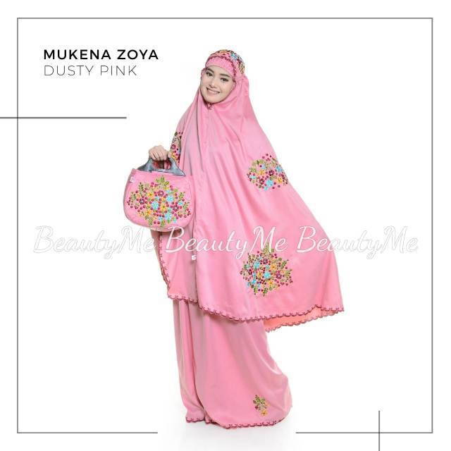 BEST SELLING Mukena Cantik ZOYA jumbo DASAR WARNA