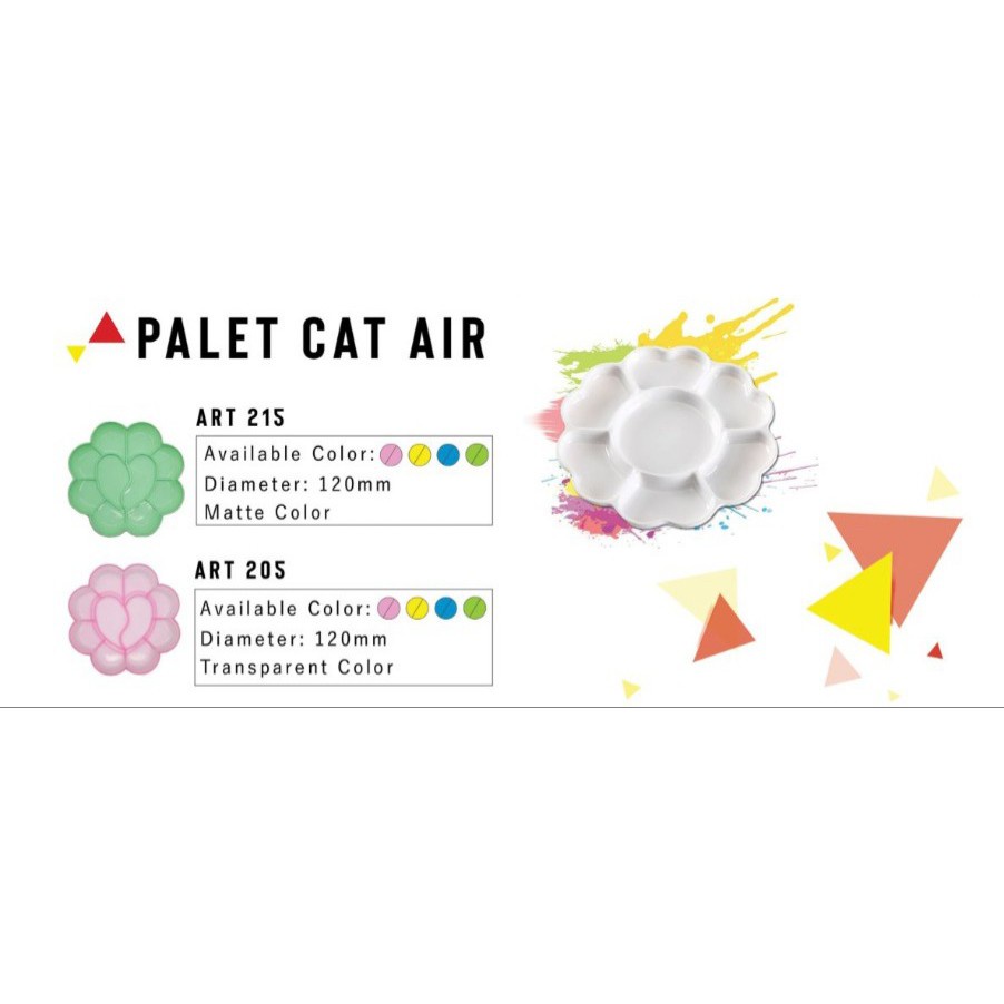 

AS888 - Palet Cat Air 12 Cm 10 Sel