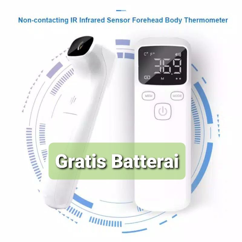 Termometer Infrared Non Contact Digital Suhu Badan Tubuh Thermometer