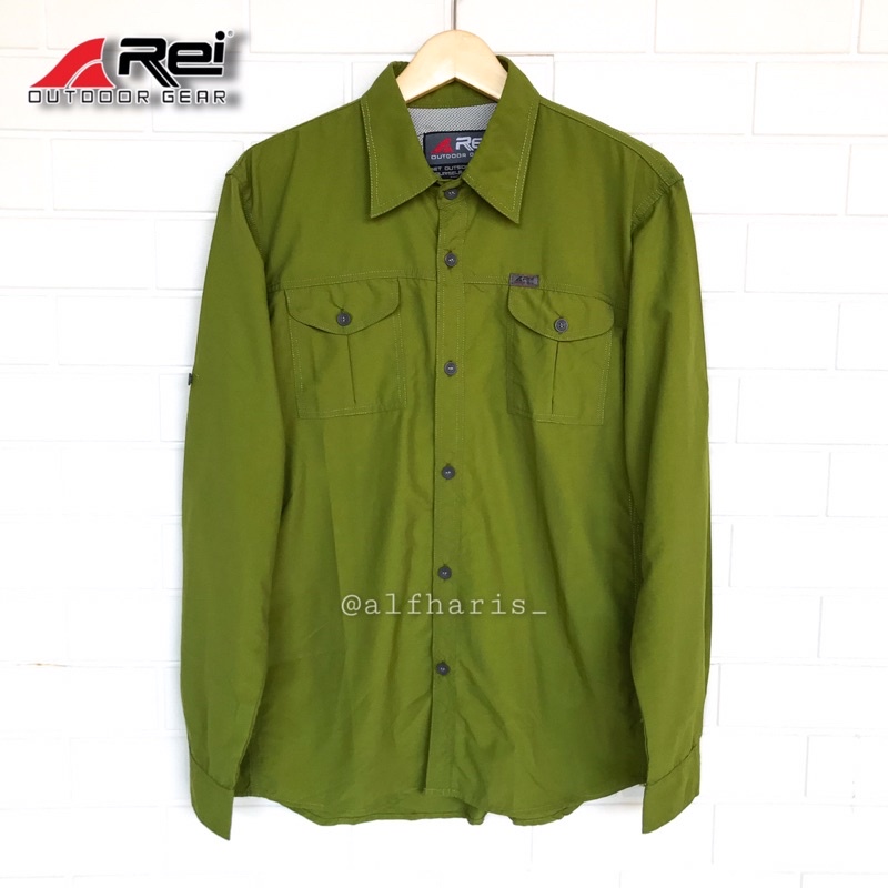 Kemeja Rei Mercy Peak Original - Hijau