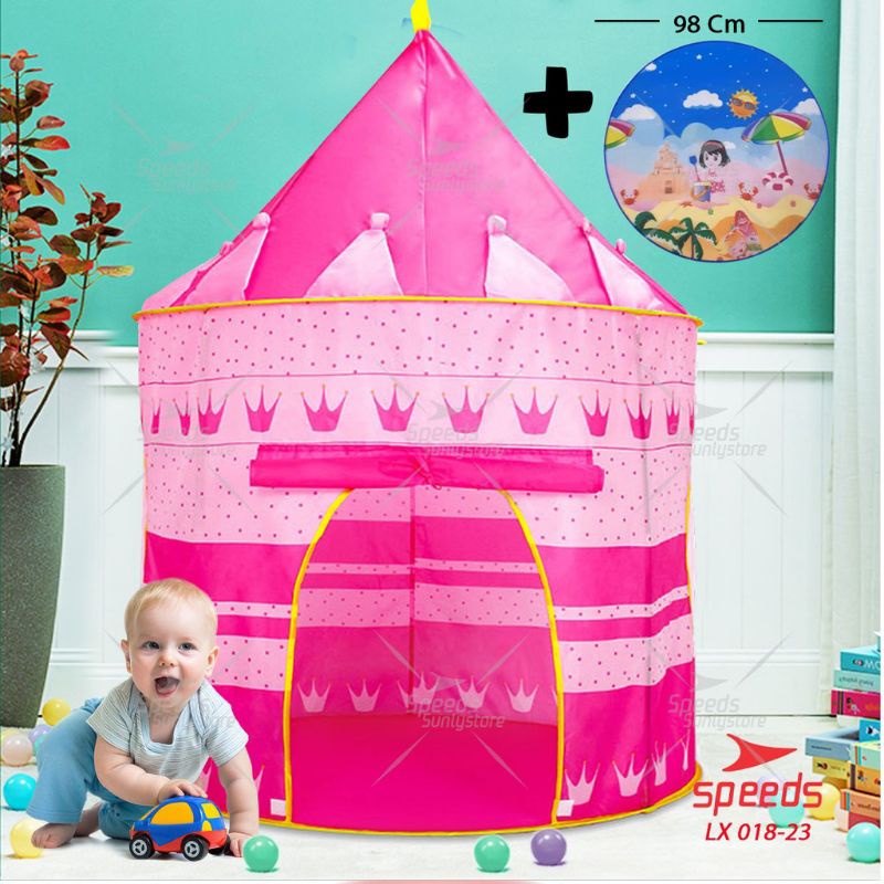 Tenda Anak Tenda Mainan Model Castle Kids Speed / Tenda anak / Tenda castle