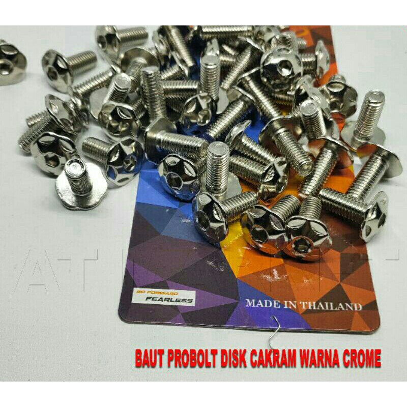 Baut Disc Cakram Piringan Probot Universal Motor Honda Yamaha Suzuki Kawasaki