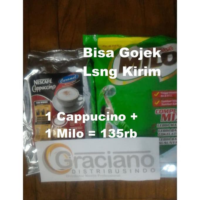 

Apoj89Otq Promo Paket Cappucino + Milo