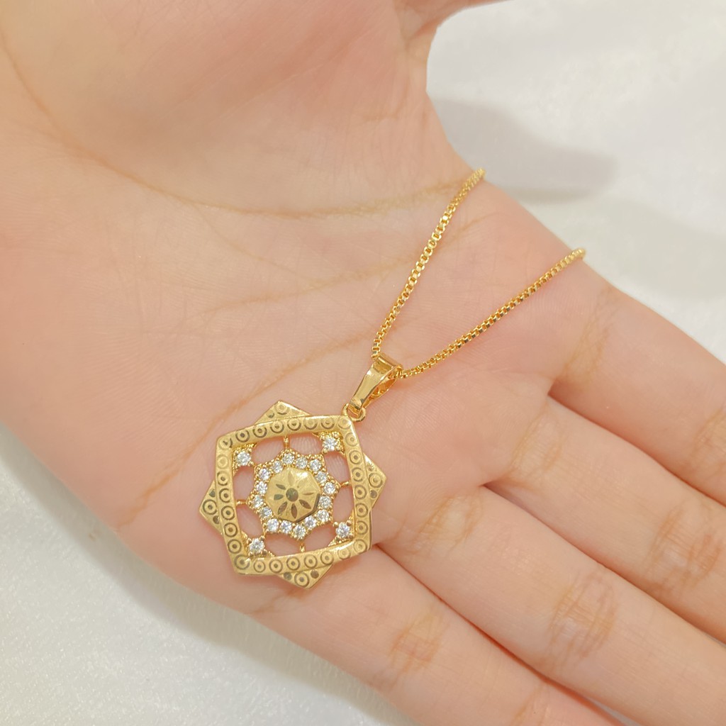 [NOIN] Kalung Emas Koye Permata 18K Aksesoris Wanita - KLE-008