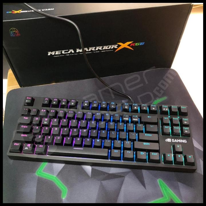 Da Meca Warrior X Rgb Tenkeyless Mechanical Gaming Keyboard