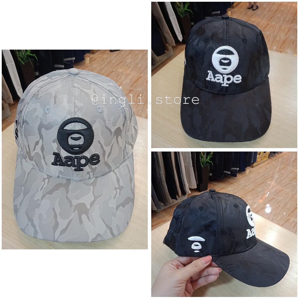 Topi Baseball Hat Import AAPE by Bathing Ape BAPE Unisex TO010
