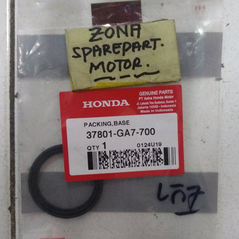 Packing Base Karet Pelampung Tangki Bensin Bebek 37801 GA7 700 AHM