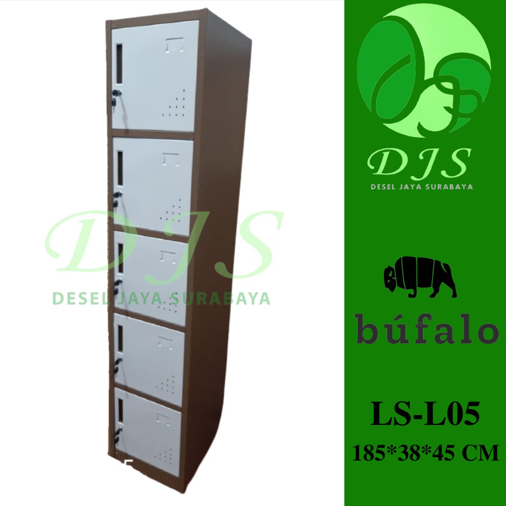 Loker Besi 5 Pintu AC-LS105 - Locker Besi serbaguna - Loker Besi 5 Pintu - Loker Besi