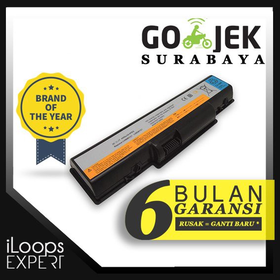 Baterai Laptop Lenovo B450 B450A B450L L09M6Y21 L09S6Y21