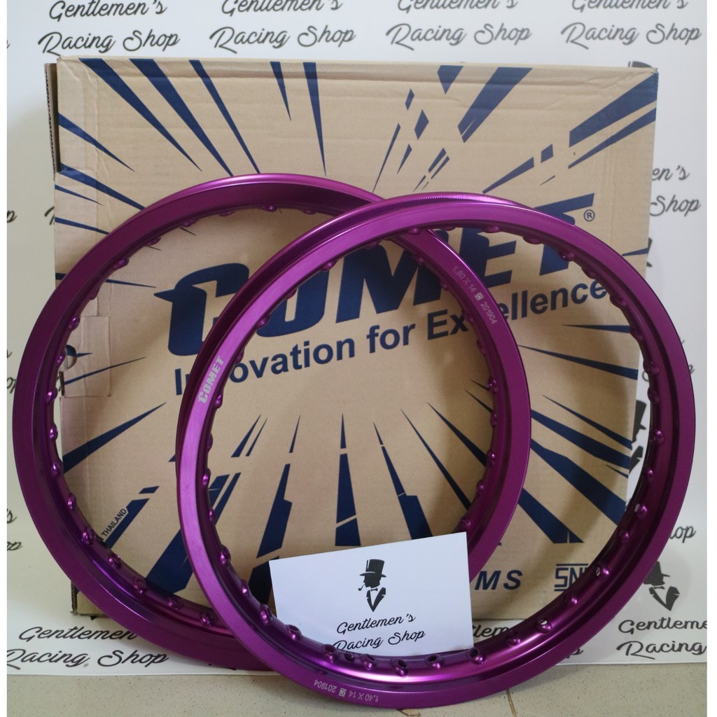 Velg Rim Comet W Shape Ring 17 x 160/160 Purple / Ungu