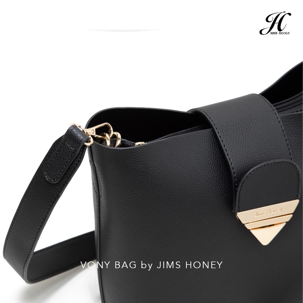 VONY Bag Jims Honey Tas Wanita Besar Kerja Simple Muat Banyak Fashion Trandy Original