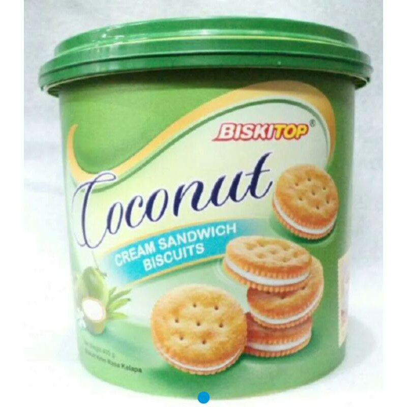 

Biskitop coconut 400gr/Centraltrenggalek