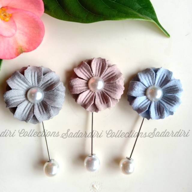 TUSPIN BUNGA SUEDE / TUSPIN JILBAB / TUSPIN MUTIARA / TUSPIN PLAT / BAHAN TUSPIN / TUSPIN MURAH