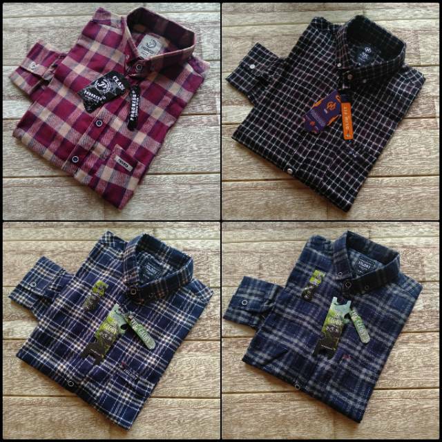 Flanel Pria termurah - Kemeja Flanel - Grosir Kemeja distro