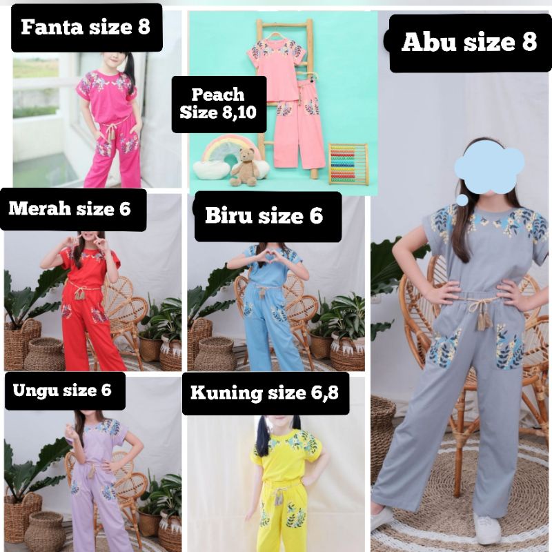 READY STOK Set Kulot PICCOLINO