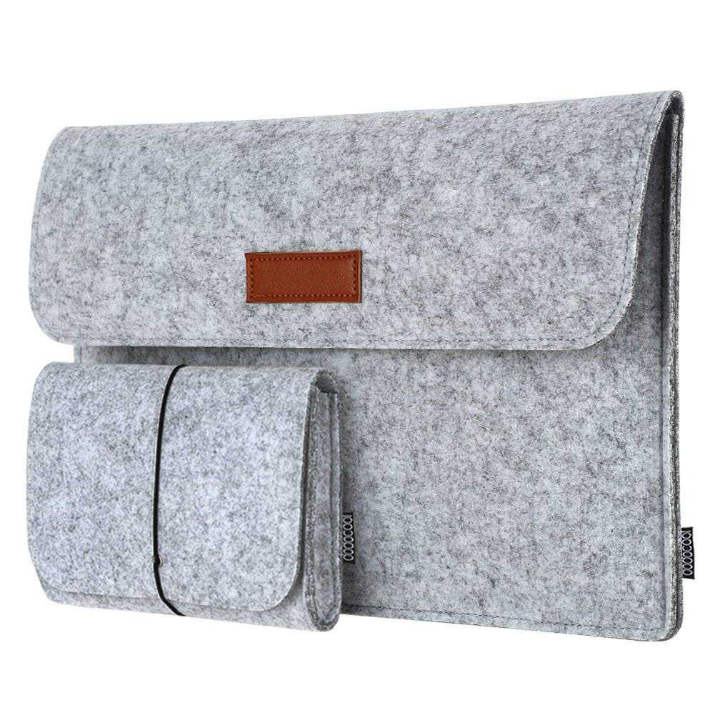 Tas Laptop Softcase Macbook Sleeve Simply Wool Felt 13inch free pouch