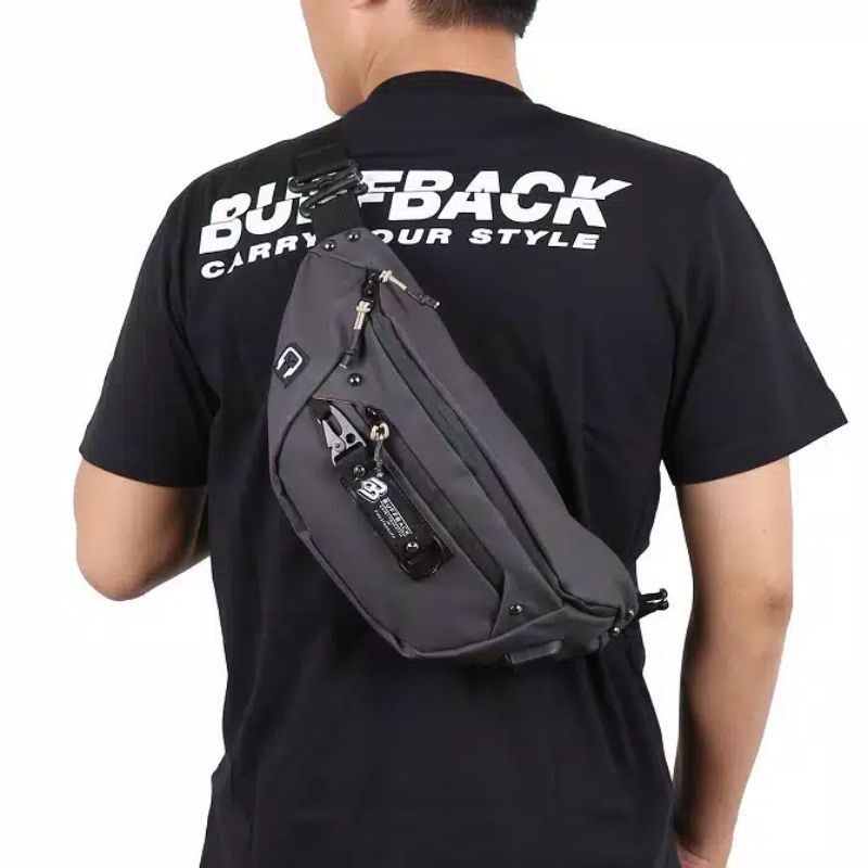 WaistBag Usb Buffback Wilson Premium Waterfroop Free Keychain