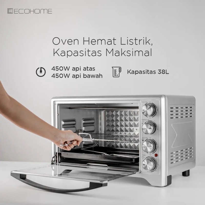 ECOHOME OVEN 38 liter