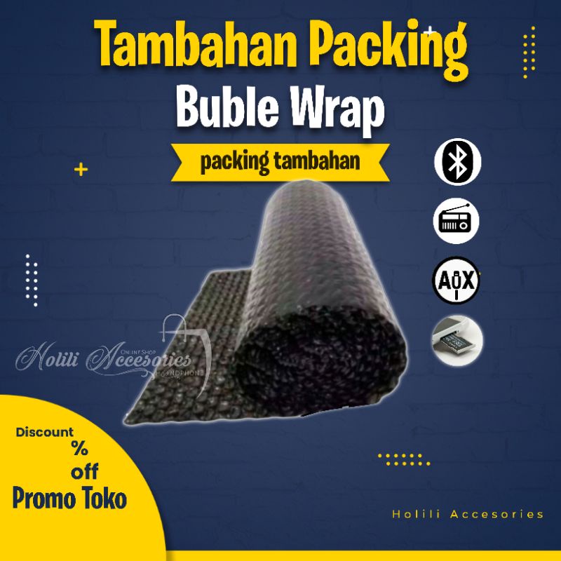 

Bubble wrap murah untuk pengamanan paket