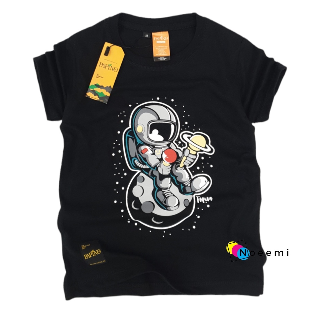 Papino Baju Kaos Anak Laki Laki 1-12 Tahun Pakaian Distro Oblong Bahan Catton