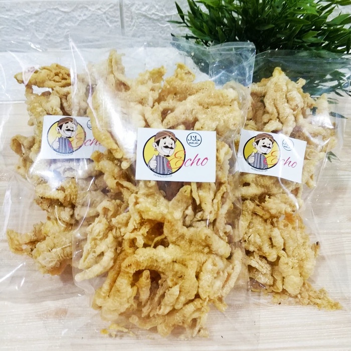 

INSTANT-CAMILAN- KERIPIK CEKER ECHO 100 GR -CAMILAN-INSTANT.