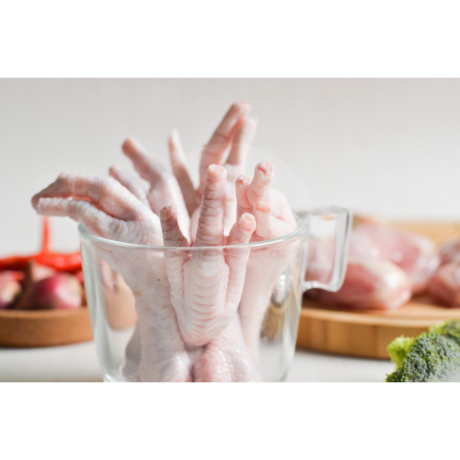 CEKER AYAM BERSIH SREEYA 1KG CHICKEN FEET HALAL