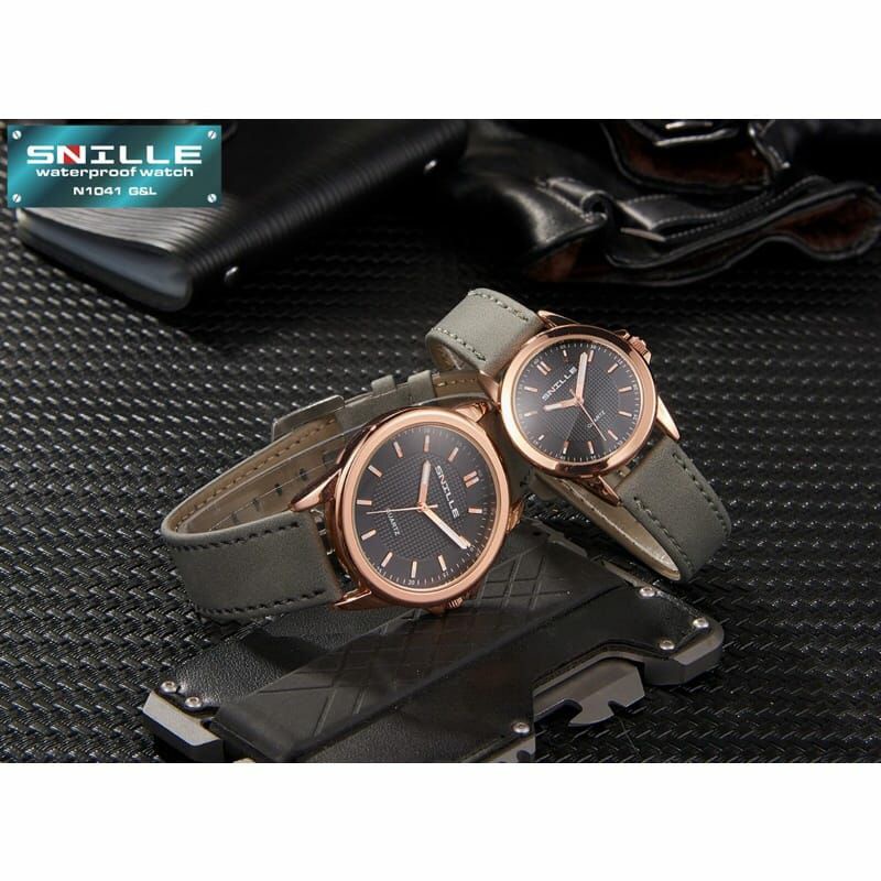 Jam Tangan Snille Couple 1049 Warna Pilihan Pria dan Wanita Jam Tangan Sepasang