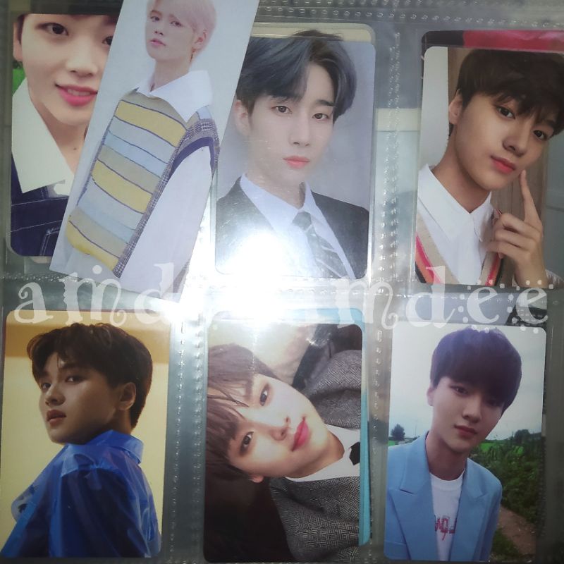 Photocard Official Yohan fankit Song hyeongjun kang minhee cha junho han seungwoo nam dohyon X1 Crav