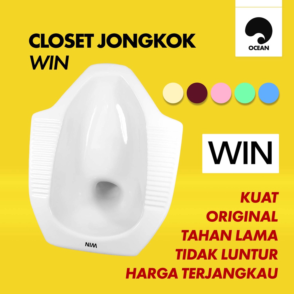 KLOSET JONGKOK / CLOSET JONGKOK TOILET WC | WIN