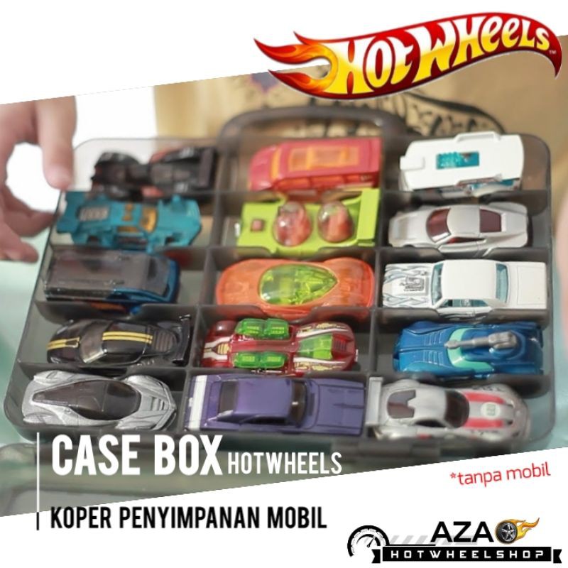 SPECIAL COMBO HEMAT! | KOPER HOT WHEELS | CARRY CASE | BOX PENYIMPANAN HOTWHEELS HW | ORIGINAL MATTEL | WARNA BIRU MERAH DONGKER TRANSPARANT BENING PUTIH