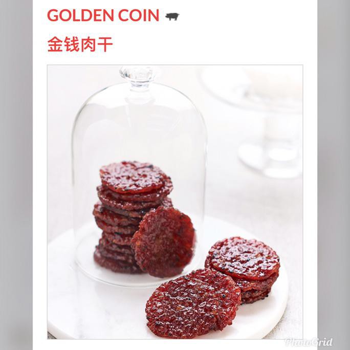 

Bee Cheng Hiang / Dendeng Babi Bulat / Golden Coin 300 gr