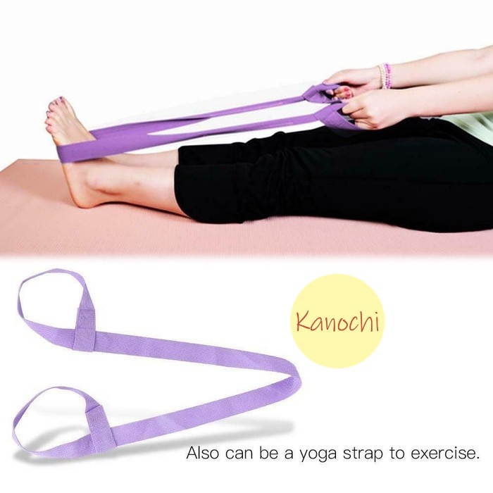 Tas Yoga Mat Sarung Strap Belt Stretch Resistance Band Gym Tali Fitnes