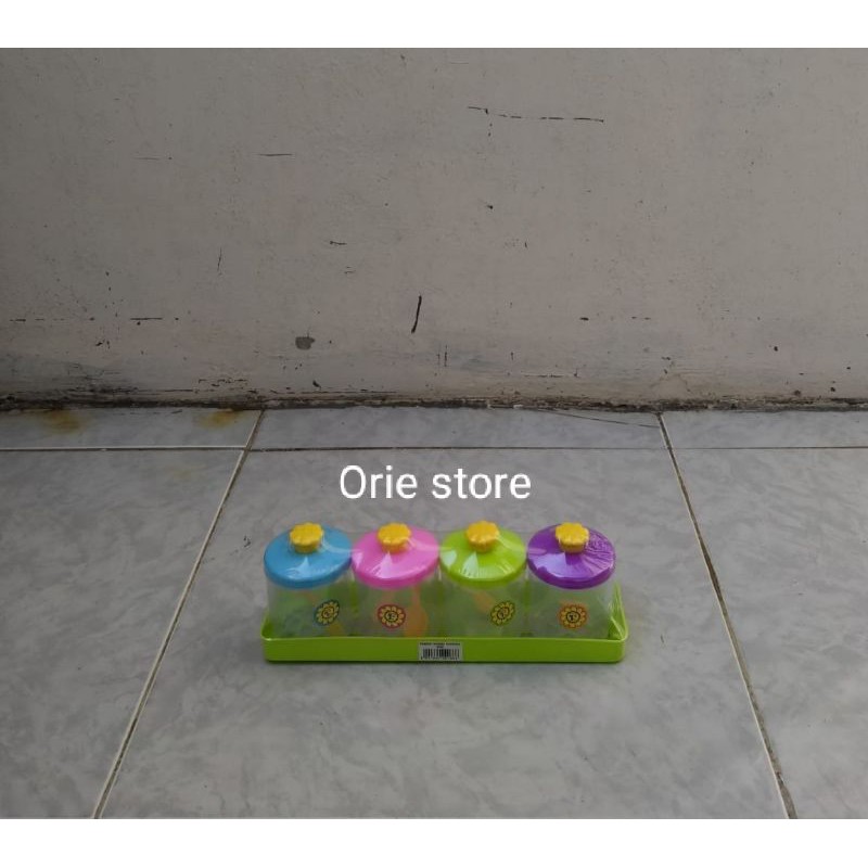 Wadah bumbu sarinah kecil bahan plastik