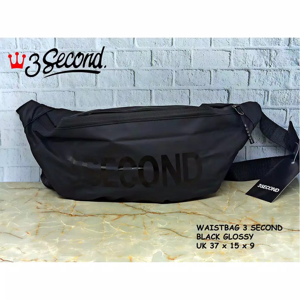 Tas Waistbag/pinggang wanita 3SECOND waterproof import Hiqh Quality