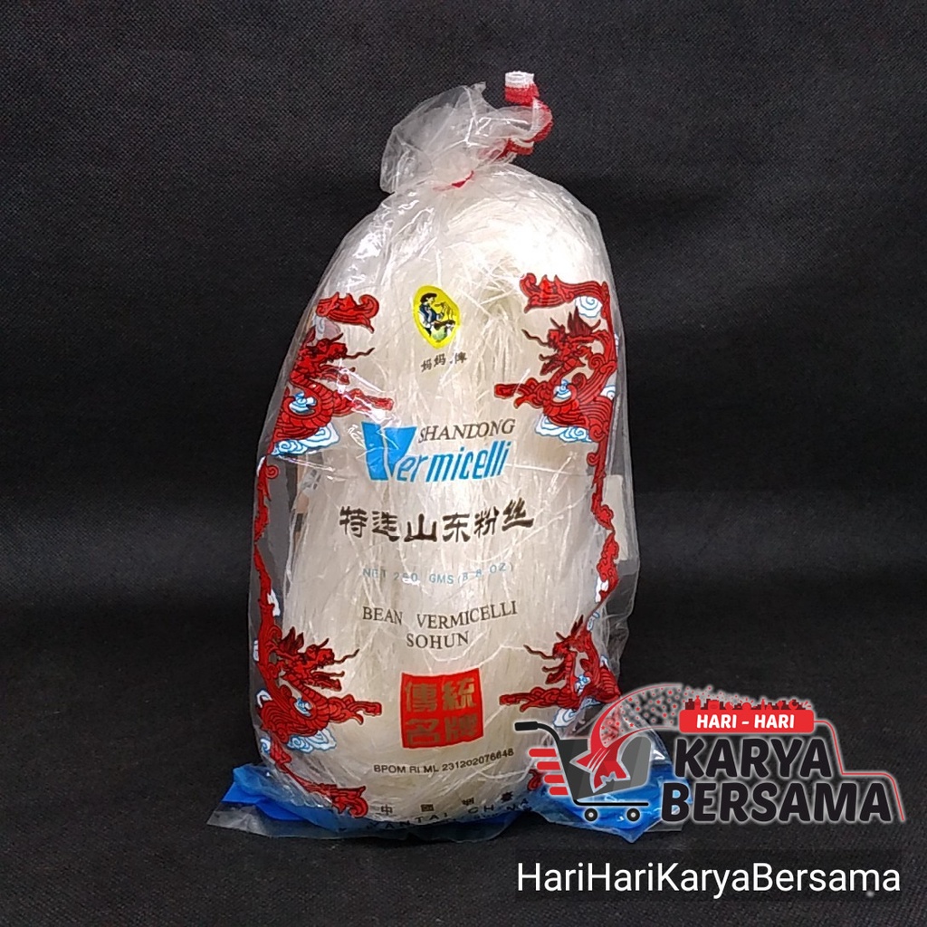 

SHANDONG VERMICELLI SOHUN 250GR