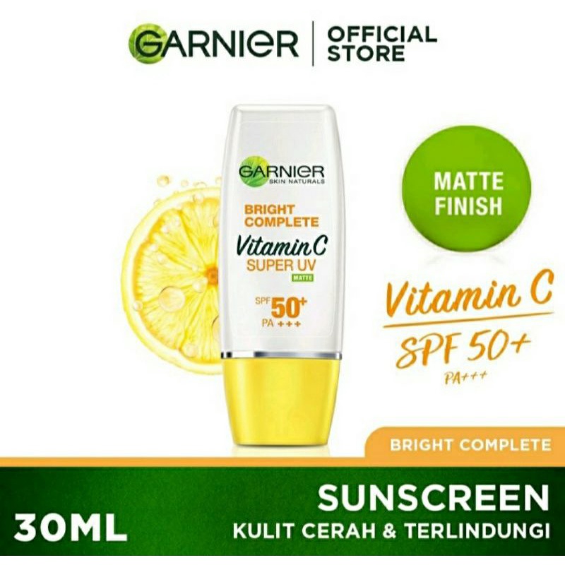 Garnier Super UV Spot-proof Sunscreen SPF 50+ PA+++ – 30 ml (Matte Finish)