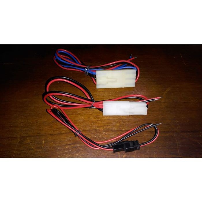 Spare Part Konektor Soket Batre RC Soket Putih 2pin 2 pin 1 Pasang