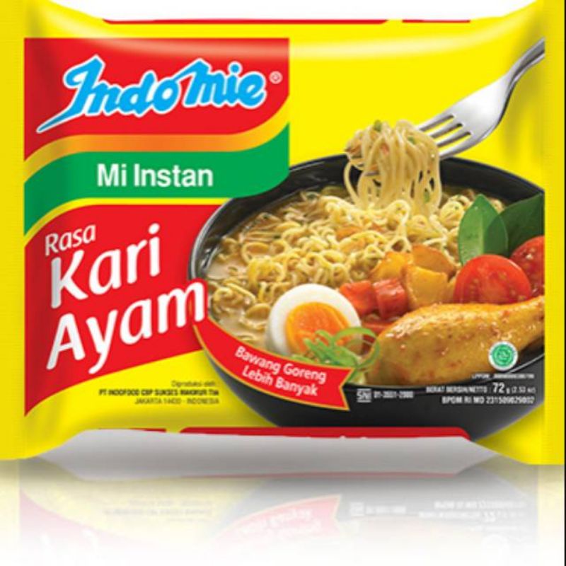 indomie kari ayam