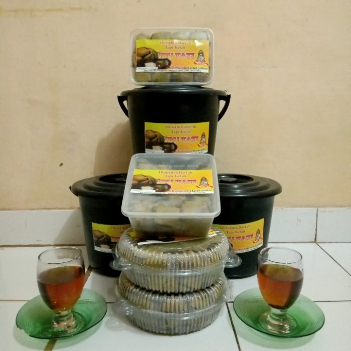 

bg20t01r Tape Ketan Khas Cirebon/Kuningan Ibu Hj.Tati Kemasan Ember 100 Pcs Sv012Ss