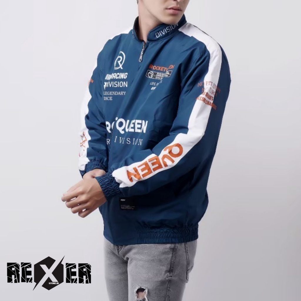 Jaket Varsity Model Bomber Premium Riding Rocketqueen
