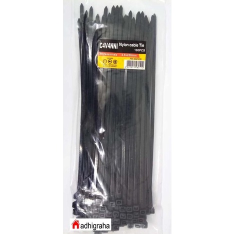 

Kabel Tis 250Mm X 4.8 Hitam Cavanni (100Pcs)