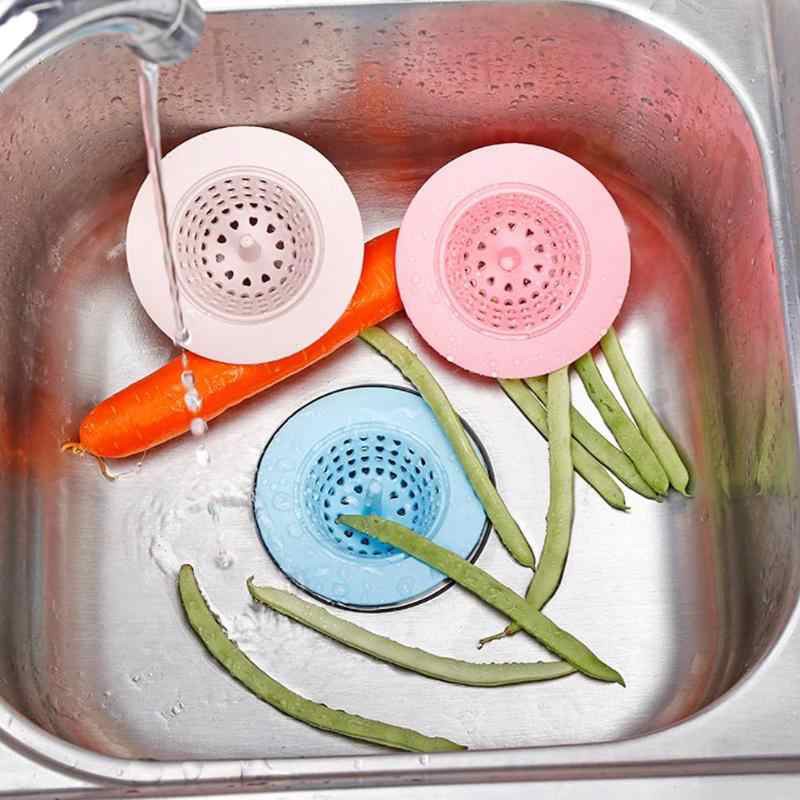 ZZ01- Saringan Wastafel Bulat Dapur Silikon Tutup Filter