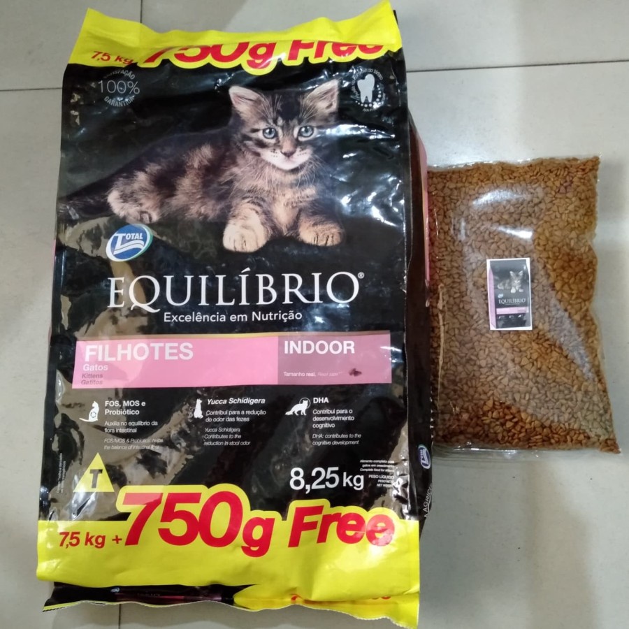 EquiliBrio Kitten kemasan 1kg makanan kucing dry food