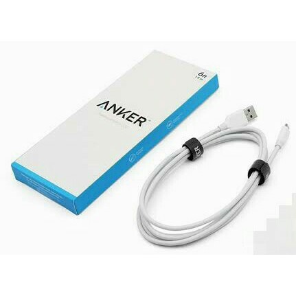 Jual Kabel Data ANKER Micro USB 6ft / 1,8m Kabel HIGH SPEED Fast ...