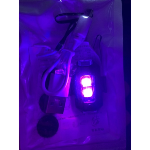Lampu led kedip model pesawat universal semua motor lampu led 7warna flash