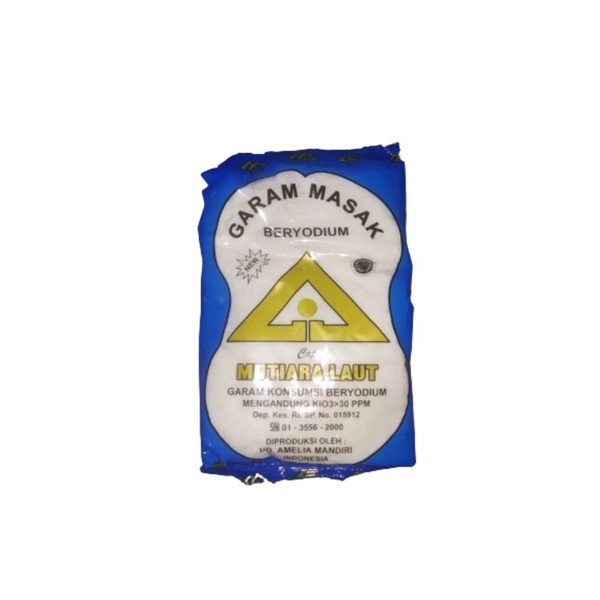 

garam masak beryodium cap mutiara laut 1ons