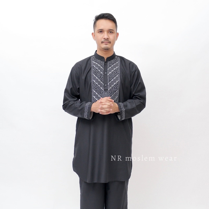 BAJU KOKO SETELAN PAKISTAN BAHAN KATUN TOYOBO ( br- ktk )