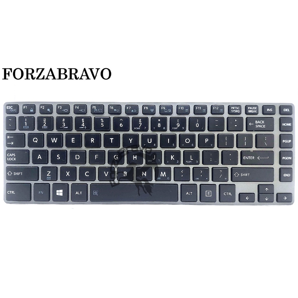KEYBOARD LAPTOP Toshiba Portege R30-A R30-A-14K R30-AK01BT US - NO BACKLIGHT