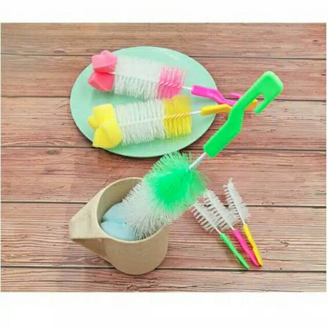 100% ORI Reliable Sikat Botol Susu Bayi 2 Pcs