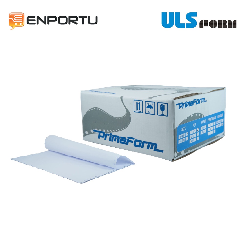 

ULS Kertas Continuous Form 9.5 x 11/2 HVS - 1ply